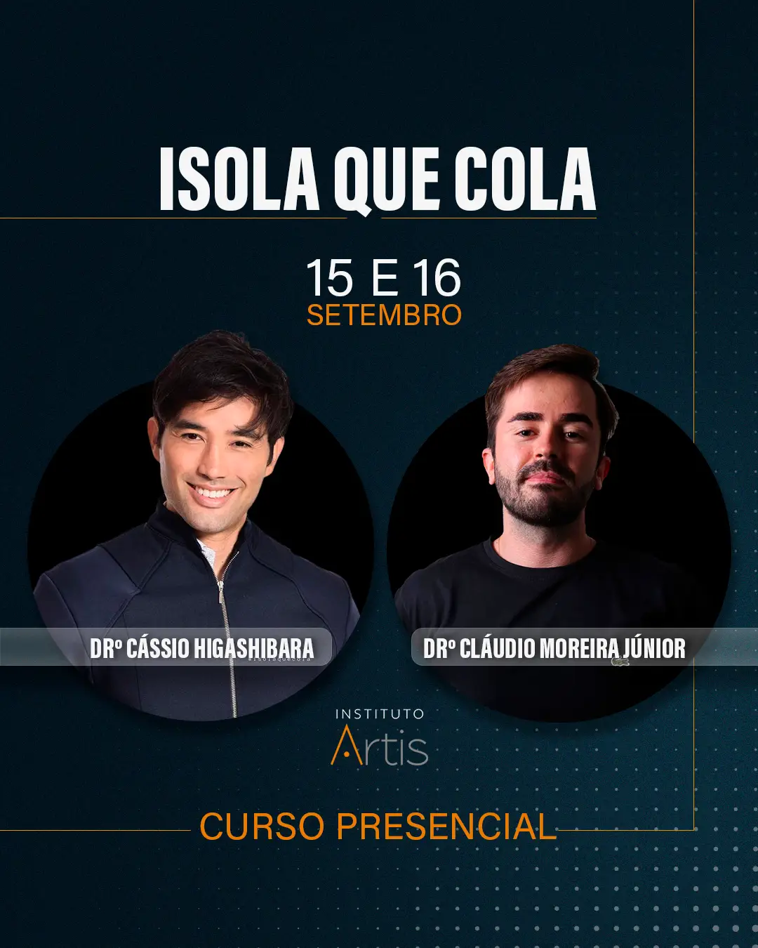 [IG] [INSTITUTO ARTIS] [POST ESTÁTICO] [CURSO] [ISOLA QUE COLA]